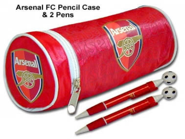 Arsenal FC Pencil Case & 2 Pen Set