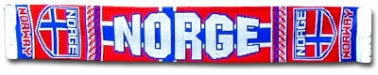 Norway Football Scarf