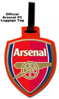 Arsenal FC Crest Luggage Tag