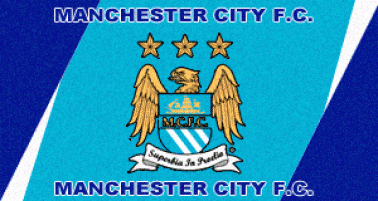 Man City Football Crest Rug