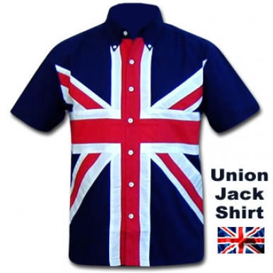 Union Jack Button Up Shirt