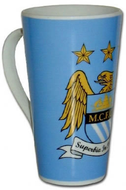Man City Latte Mug