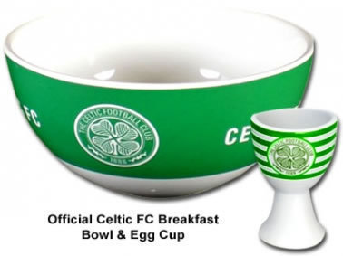 Celtic FC Bowl & Egg Cup