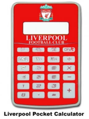 Liverpool FC Pocket Calculator