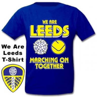 Leeds Utd Marching on Together T-Shirt