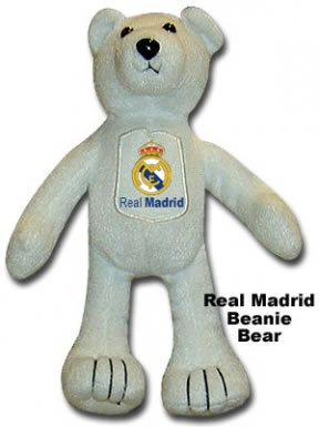 Real Madrid Beanie Bear