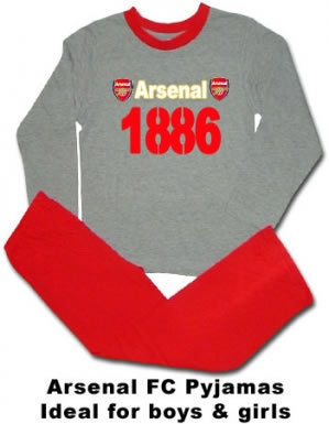 Arsenal FC Kids Crest Pyjamas