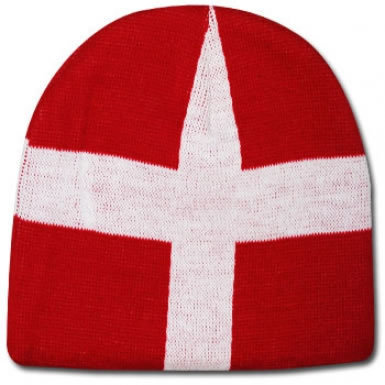 Red & White Cross Hat