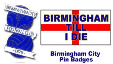 Birmingham City Badge Set