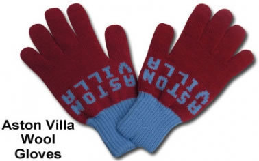 Aston Villa AVFC Wool Gloves