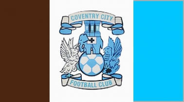 Coventry City Football Crest Flag