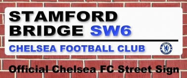 Chelsea FC Stamford Bridge Street Sign Chelsea FC Stamford Bridge Street Sign