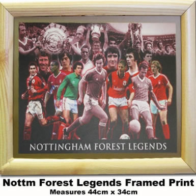 Nottingham Forest Legends Print Nottingham Forest Legends Print