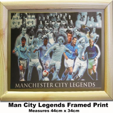 Man City Legends Print