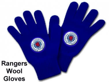 Rangers FC Wool Gloves Rangers FC Wool Gloves