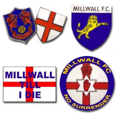 Millwall Pin Badge Set