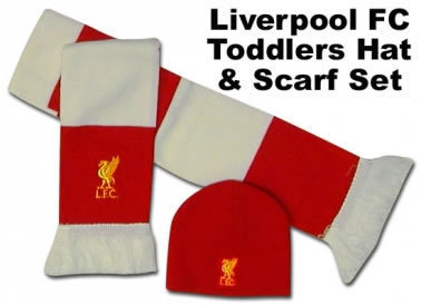 Liverpool FC Kids Hat & Scarf Set