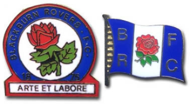 Blackburn Rovers Pin Badges