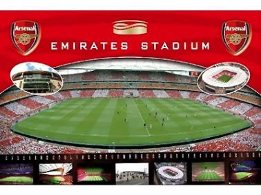 Arsenal FC Emirates Stadium Poster
