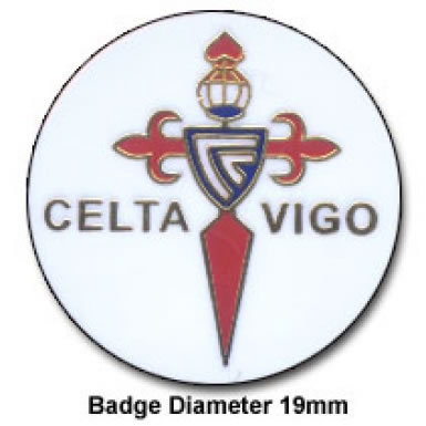 Celta Vigo Crest Pin Badge