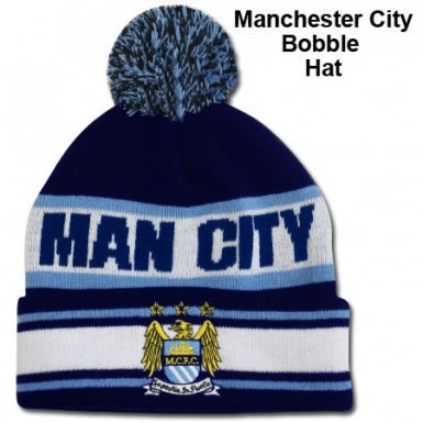 Man City Bobble Hat