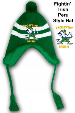 Fightin' Irish Peru Style Hat