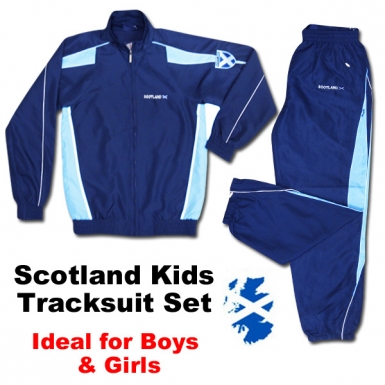 Scotland Kids Tracksuit for Leisurewear or Sport