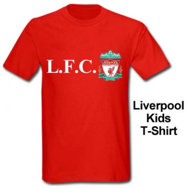 Liverpool FC Crest Kids T-Shirt