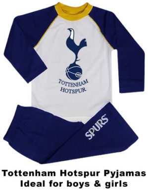 Spurs Football Crest Kids Pyjamas