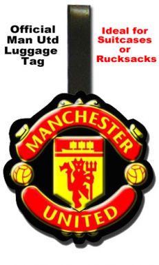 Man Utd Crest Luggage Tag
