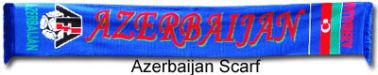 Azerbaijan Football Scarf