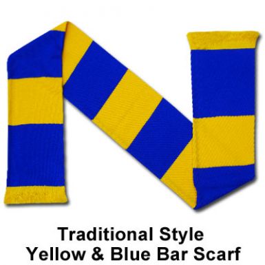 Yellow & Blue Bar Scarf Yellow & Blue Bar Scarf