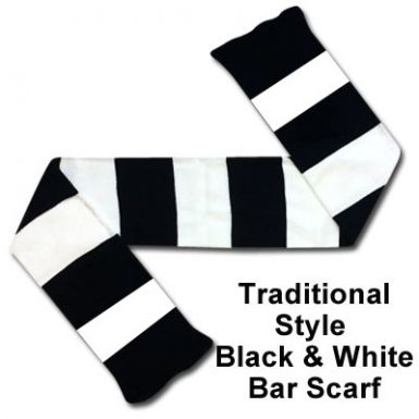 Black & White Bar Scarf Black & White Bar Scarf