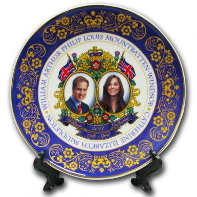 Prince William & Kate Royal Wedding Souvenir Plate