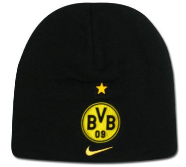 Borussia Dortmund Crest Beanie Hat by Nike