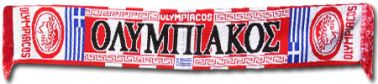 Olympiakos Football Crest Scarf
