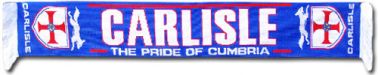 Carlisle United Football Scarf