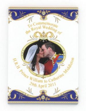 Prince William & Kate Royal Wedding Fridge Magnet