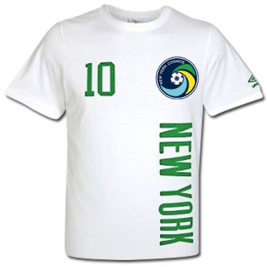 New York Cosmos Crest T-Shirt by Umbro