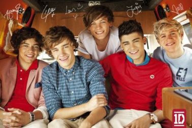 One Direction Boy Band Wall Poster One Direction Boy Band Wall Poster