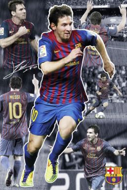 FC Barcelona Lionel Messi Poster