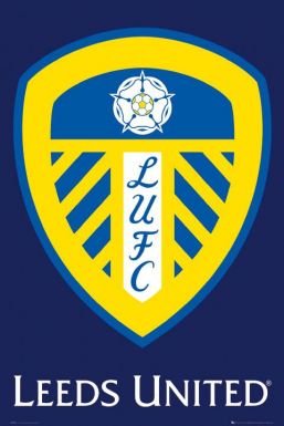 Leeds United Crest Poster Leeds United Crest Poster