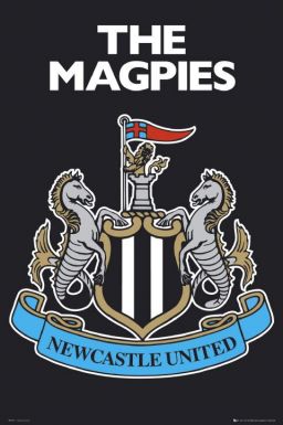 Newcastle United Crest Wall Poster