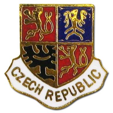 Czech Football Crest Pin Badge