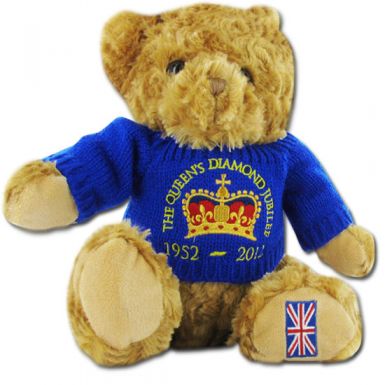 Queen Elizabeth II Diamond Jubilee Teddy Bear