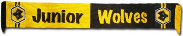Junior Wolves Football Scarf