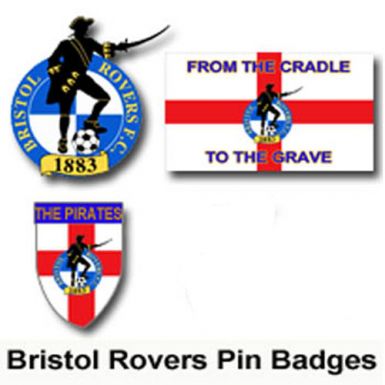 Bristol Rovers Pin Badge Set