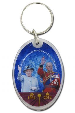 Queen Elizabeth II Diamond Jubilee Keyring