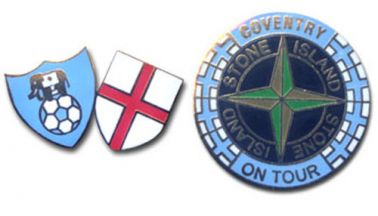 Coventry on Tour Pin Badge Set
