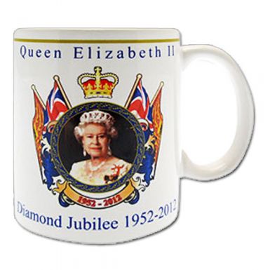 Queen Elizabeth II Diamond Jubilee Mug